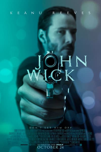 John Wick poster for the first chapter